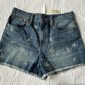 NWT Madewell The Perfect Jean Short, Sz. 29